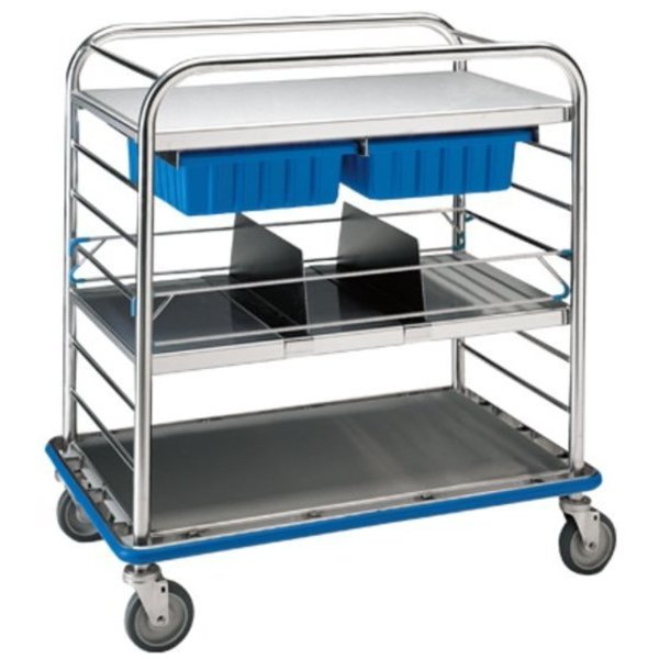 Pedigo General Utility Cart, Small - 39-3/8" x 26-1/8" x 54-1/4" CDS-147-A